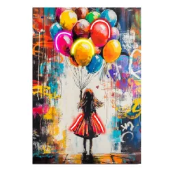 Quadro led, Baloons Cm.60x80 - Palais Royal