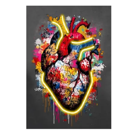 Quadro led, Heart Cm.60x80 - Palais Royal