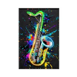 Quadro led, Sax Cm.60x90 - Palais Royal