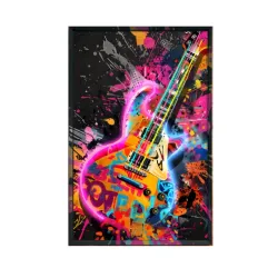 Quadro led, Chitarra Cm.60x90 - Palais Royal