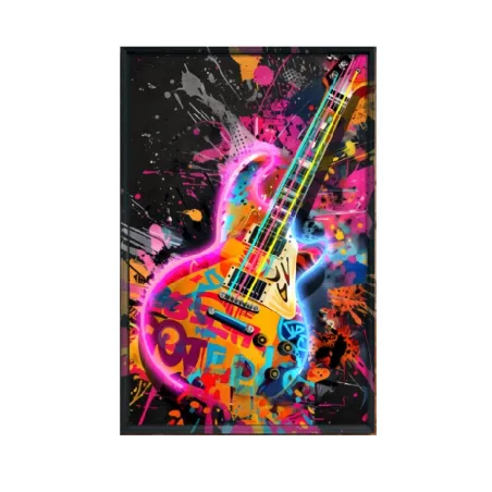 Quadro led, Chitarra Cm.60x90 - Palais Royal
