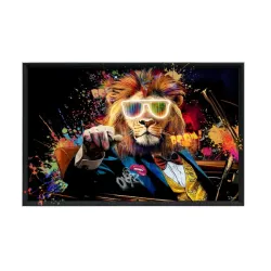 Quadro led, Leone Cm.90x60 - Palais Royal