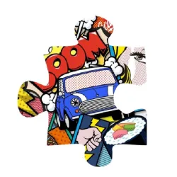 Quadro con stampa su plexiglass, Car Cm.40x47 - Palais Royal