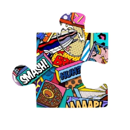 Quadro con stampa su plexiglass, Smash Cm.40x40 - Palais Royal