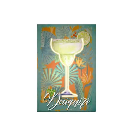 Quadro led ricaricabile con USB, Daiquiry happy Cm.40x60 - Palais Royal