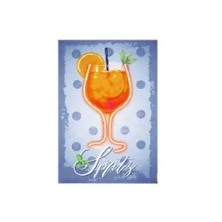 Quadro led ricaricabile con USB, Spritz happy Cm.40x60 - Palais Royal