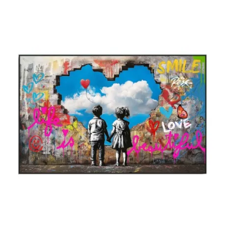 Quadro con finitura extralucida, Wall Cm.120x80 - Palais Royal