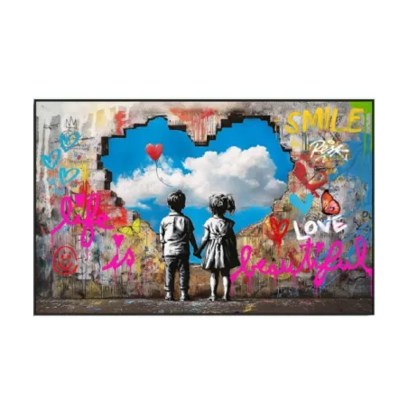 Quadro con finitura extralucida, Wall Cm.120x80 - Palais Royal