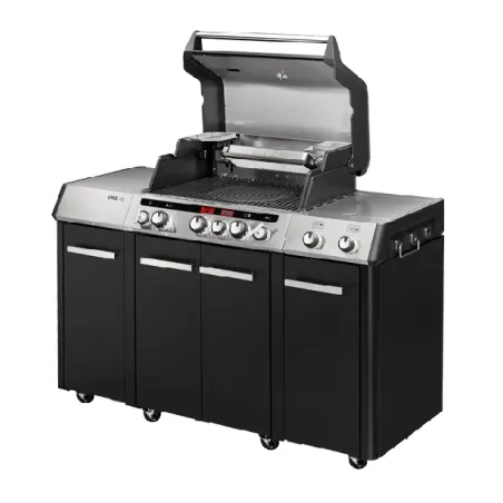 Barbecue a gas, Uniq pro 3 iko kitchen turbo cruster - Enders