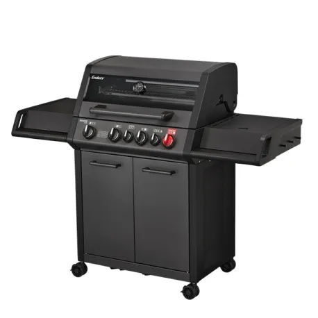 Barbecue a gas, Monroe Pro 4 Sik Turbo shadow - Enders