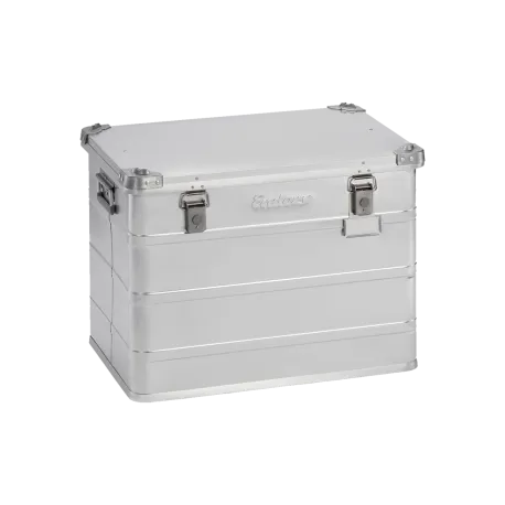 Box e scatola di stoccaggio/trasporto in alluminio rigido - Vancouver Industrial Box S (Cm. 66x45x51H, 6,4KG) - Enders