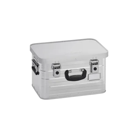 Box e scatola di stoccaggio/trasporto in alluminio rigido - Toronto Alubox S (Cm. 46x32x26H, 3KG) - Enders