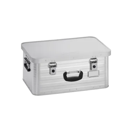 Box e scatola di stoccaggio/trasporto in alluminio rigido - Toronto Alubox M (Cm.59x39x27H, 3,6KG) - Enders- Enders