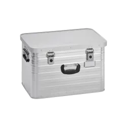 Box e scatola di stoccaggio/trasporto in alluminio rigido - Toronto Alubox L (Cm.57x38x36H, 4,2KG) - Enders