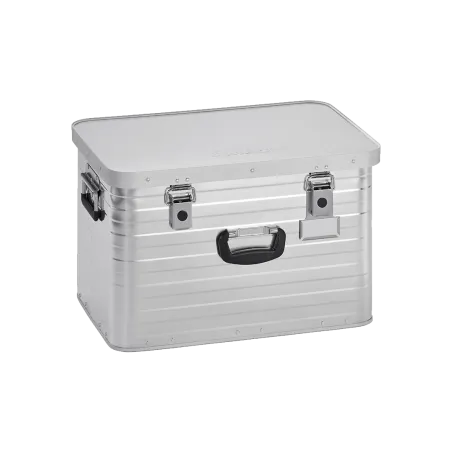 Box e scatola di stoccaggio/trasporto in alluminio rigido - Toronto Alubox L (Cm.57x38x36H, 4,2KG) - Enders