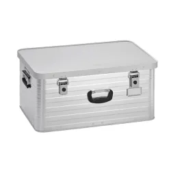 Box e scatola di stoccaggio/trasporto in alluminio rigido - Toronto Alubox XL (Cm.69x46x32H, 5KG) - Enders