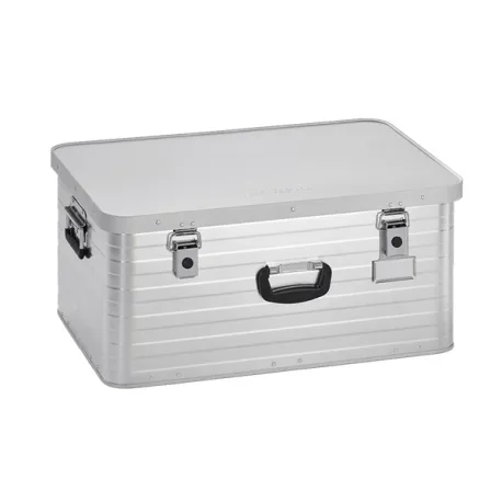 Box e scatola di stoccaggio/trasporto in alluminio rigido - Toronto Alubox XL (Cm.69x46x32H, 5KG) - Enders