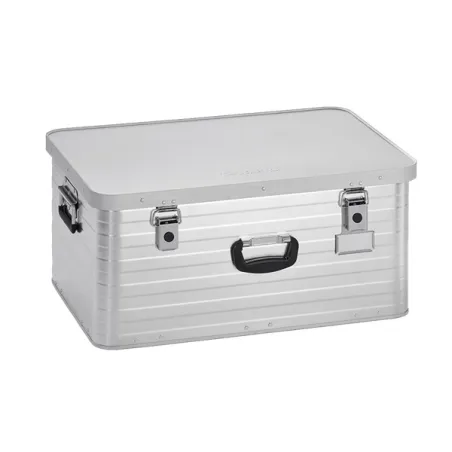 Box e scatola di stoccaggio/trasporto in alluminio rigido - Toronto Alubox XL (Cm.69x46x32H, 5KG) - Enders