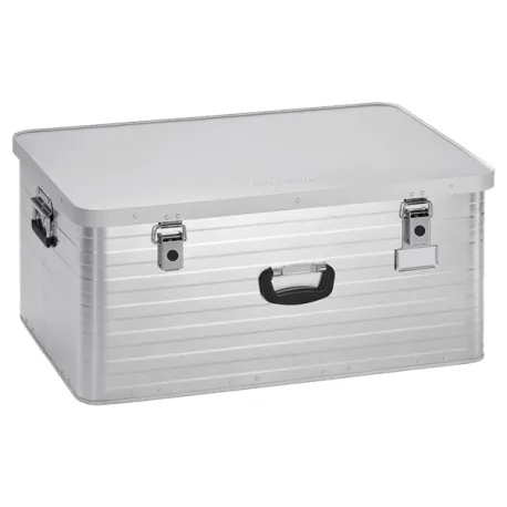Box e scatola di stoccaggio/trasporto in alluminio rigdo - Toronto Alubox XXL (Cm.80x54x37H, 6,6KG) - Enders