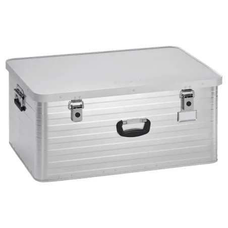 Box e scatola di stoccaggio/trasporto in alluminio rigdo - Toronto Alubox XXL (Cm.80x54x37H, 6,6KG) - Enders
