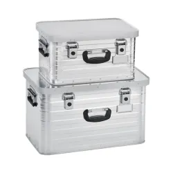 Box e scatola di stoccaggio/trasporto in alluminio rigido - Toronto Set 1 (29 l, 63 l) S-L - Enders