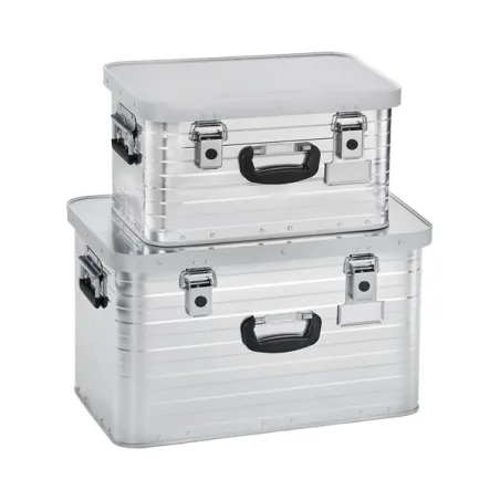 Box e scatola di stoccaggio/trasporto in alluminio rigido - Toronto Set 1 (29 l, 63 l) S-L - Enders