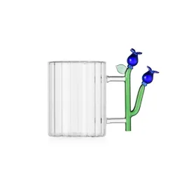 Botanica, Mug ottica fiore blu - Ichendorf