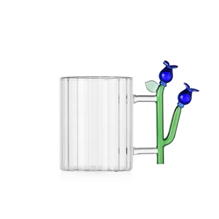 Botanica, Mug ottica fiore blu - Ichendorf