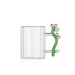 Botanica, Mug ottica fiore rosa - Ichendorf