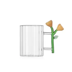 Botanica, Mug ottica fiore ambra - Ichendorf