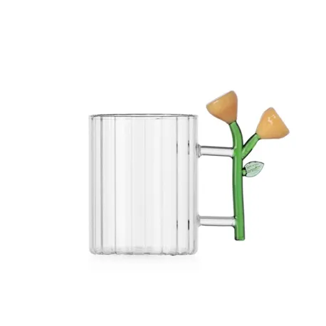 Botanica, Mug ottica fiore ambra - Ichendorf