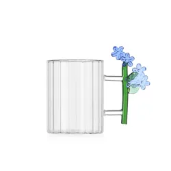 Botanica, Mug ottica fiore azzurro - Ichendorf