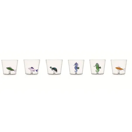 Marine Garden, Set 6 tumbler assortiti new - Ichendorf