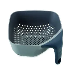 Square colander, Scolapasta quadrato medio grigio - Joseph Joseph