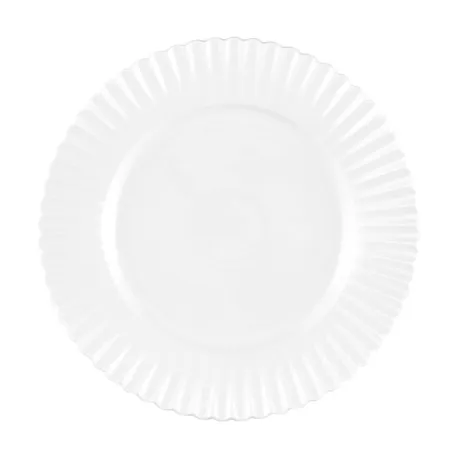 Bellavista, Piatto piano Cm. 26 - La Porcellana Bianca