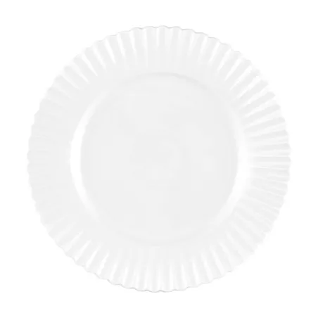 Bellavista, Piatto piano Cm. 26 - La Porcellana Bianca