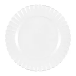 Bellavista, Piatto rotondo Cm. 31 - La Porcellana Bianca