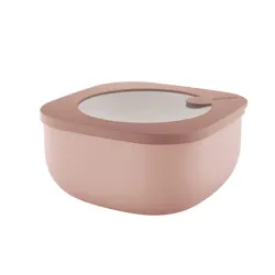 Contenitore basso Cc.975 'store&more bio' rosa fiori di pesco - Guzzini