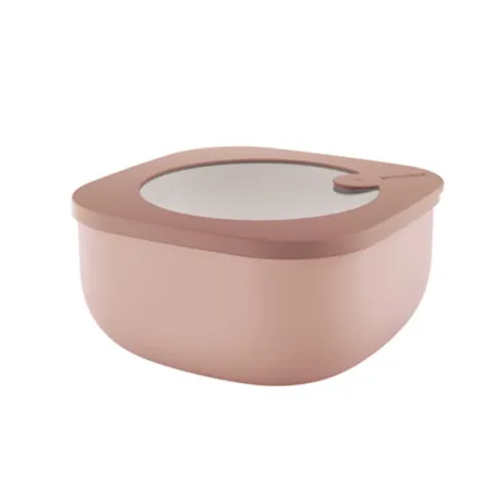 Contenitore basso Cc.975 'store&more bio' rosa fiori di pesco - Guzzini