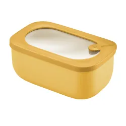 Contenitore rettangolare Cc.900 'store&more bio' giallo mango - Guzzini
