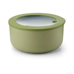 Contenitore ermetico tondo xl 'store&more bio' verde avocado - Guzzini