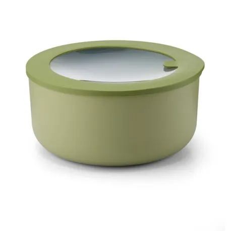 Contenitore ermetico tondo xl 'store&more bio' verde avocado - Guzzini