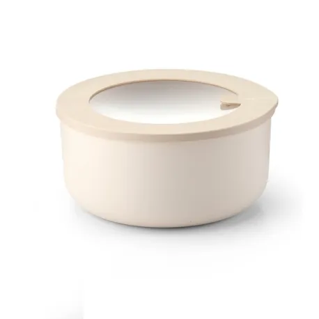 Contenitore ermetico tondo l 'store&more bio' argilla scuro - Guzzini