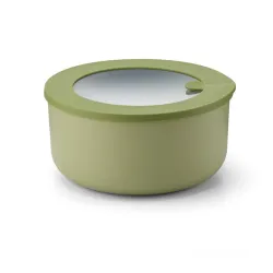 Contenitore ermetico tondo l 'store&more bio' verde avocado - Guzzini