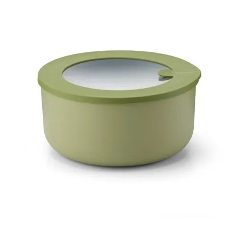 Contenitore ermetico tondo l 'store&more bio' verde avocado - Guzzini