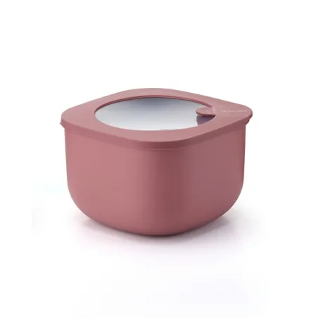 Contenitore alto Cc.1550 'store&more bio' rosso malva - Guzzini