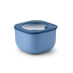 Contenitore alto Cc.1550 'store&more bio' blu aria intenso - Guzzini