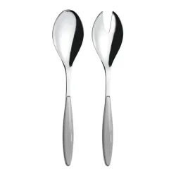Posate insalata 'feeling' grigio cielo - Guzzini