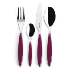 Set 24 pcs posate 'feeling' ametista - Guzzini