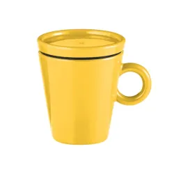 Tazzina caffe' da viaggio 'coffee&go' giallo ocra - Guzzini